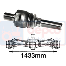 COUPLING , Case-IH, Steering, Steering, Tie rods and sockets, 133743003, , COUPLING , 25/497-279, 133743003, , 2.00 kg