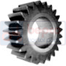 PINION, IDLER , Fiat, 86 - 60-86SV, Transmission, Front axle 4WD, Gear reducer, 5100509, , PINION, IDLER , 123/5100509, 5100509, , 0.35 kg