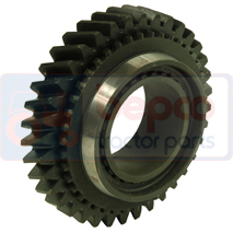 GEAR, DRIVEN , Fiat, Transmission, Gear box, Clutch shaft, 5102274, , GEAR, DRIVEN , 123/5102274, 5102274, , 2.14 kg