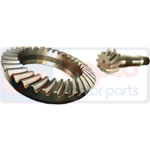 BEVEL GEAR Z10/34, Fiat, Transmission, Front axle 4WD, Difference input - final drive, 5108815, , BEVEL GEAR Z10/34, 123/5108815, 5108815, , 3.00 kg