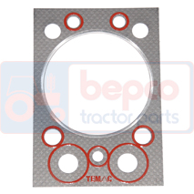 GASKET , Zetor, Engine and components, Gasket, Gaskets, 52020572, , GASKET , 37/52020572, 52020572, , 0.05 kg