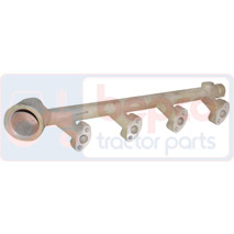 OUTLET PIPE , Zetor, Inlet and exhaust, Exhaust, Exhaust manifold, 55010505, , OUTLET PIPE , 37/55010505, 55010505, , 1.62 kg