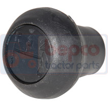 GEAR KNOB , Massey Ferguson, Transmission, Gear box, Gearshift lever and accessories, 1862400M1, , GEAR KNOB , 30/552-8, 1862400M1, , 0.04 kg