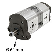 HYDRAULIC PUMP , Renault / Claas, Hydraulic pumps and motors, Hydraulic pumps, Hydraulic pumps, 6005030950, , HYDRAULIC PUMP , 69/565-287, 6005030950, , 5.10 kg