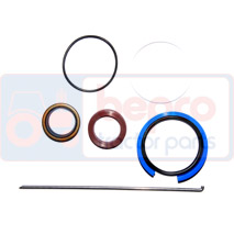 SEAL KIT , Landini, 30 - 5530F, Transmission, Front axle 4WD, Cylinder, 3540401M91, , SEAL KIT , 30/585-27, 3540401M91, , 0.10 kg