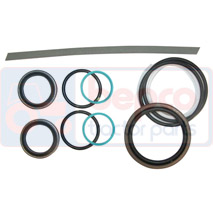 SEALS AND GASKET KIT , Fendt, Favorit 600 - 600LS, Steering, Steering, Steering cylinder and related parts, G001990010010, , SEALS AND GASKET KIT , 22/585-37, G001990010010, , 0.05 kg