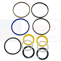 GASKET SET , Landini, Transmission, Front axle 4WD, Cylinder, 133747604, 3541528M91, , GASKET SET , 48/585-59, 133747604, 3541528M91, , 0.04 kg