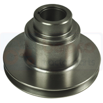 CRANKSHAFT PULLEY , Massey Ferguson, 300 - 342, Engine and components, Crankshaft and Flywheel, Pinion and pulley, shock absorber, 31143733, 734627M1, , CRANKSHAFT PULLEY , 30/59-9, 31143733, 734627M1, , 2.56 kg