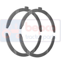 THRUST WASHER , Case-IH, Engine and components, Crankshaft and Flywheel, Thrust waser kit, B617, , THRUST WASHER , 25/6-17, B617, , 0.00 kg