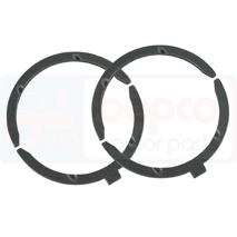 THRUST WASHER, Massey Ferguson, 300 - 364AQ, Dzinējs un tā sastāvdaļas, Kloķvārpsta un spararats, Aksiālās šāles komplekts, U5TW0003B, , THRUST WASHER, 30/6-2, U5TW0003B, , 0.10 kg