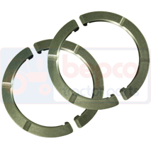 THRUST WASHER, Renault / Claas, Ergos - Ergos 105, Dzinējs un tā sastāvdaļas, Kloķvārpsta un spararats, Aksiālās šāles komplekts, 6005013177, , THRUST WASHER, 28/6-241, 6005013177, , 0.00 kg