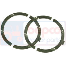 THRUST WASHER, Same, Fox - Fox 55, Dzinējs un tā sastāvdaļas, Kloķvārpsta un spararats, Aksiālās šāles komplekts, 000141960+000141970, 004212180+004212190, 04212180+04212190, , THRUST WASHER, 29/6-419, 000141960+000141970, 004212180+004212190, 04212180+04212190, , 0.07 kg