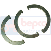 THRUST WASHER, John Deere, 3010 - 3010, Dzinējs un tā sastāvdaļas, Kloķvārpsta un spararats, Aksiālās šāles komplekts, AR73276, AR77753, , THRUST WASHER, 26/6-52, AR73276, AR77753, , 0.10 kg