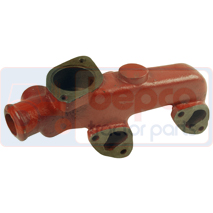 MANIFOLD , Case-IH, Inlet and exhaust, Exhaust, Exhaust manifold, 3132717R1, , MANIFOLD , 25/6050-1, 3132717R1, , 0.00 kg