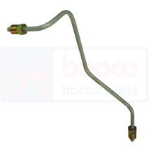 FUEL LINE FOR HEATER PLUGS (SHORT) , Massey Ferguson, Supply and injection, Injection pump and nozzle, Injection and fuel pipe, 1676497M91, 3700381M91, , FUEL LINE FOR HEATER PLUGS (SHORT) , 30/61-5, 1676497M91, 3700381M91, , 0.00 kg