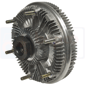 VISCOUS DRIVE , Renault / Claas, Ares 600 - Ares 656, Cooling Systems, Fan blades and viscous drive, Viscous drive