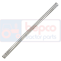 HYDRAULIC SPRING , Massey Ferguson, Hydraulic pumps and motors, Hydraulic pumps, Spare parts - Fittings - Repair kits, 180940M1, , HYDRAULIC SPRING , 30/616-1, 180940M1, , 0.02 kg