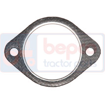 GASKET , John Deere, 40 - 1840 (Deutschland), Inlet and exhaust, Exhaust, Exhaust gasket, L34455, L62441, , GASKET , 26/6167-1, L34455, L62441, , 0.01 kg