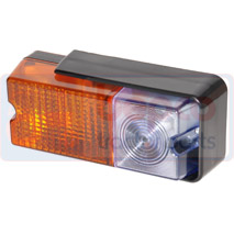 FRONT LIGHT , Zetor, Electrical components, Lighting, Front side lights and indicators, 62115803, , FRONT LIGHT , 37/62115803, 62115803, , 0.29 kg