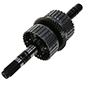 SHAFT , Hurlimann, XM Hi-Level COM3 - XM115 Hi-Level DCR, Transmission, PTO, Front PTO pieces