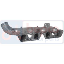 INLET MANIFOLD, Case-IH, Izplūde un ieplūde, Gaisa ieplūdes sistēma, Ieplūdes kolektors, 4602348, , INLET MANIFOLD, 25/64-4, 4602348, , 0.00 kg