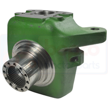 SUPPORT LH , John Deere, Transmission, Front axle 4WD, Inlet case, L157368, , SUPPORT LH , 26/6400-302, L157368, , 30.50 kg