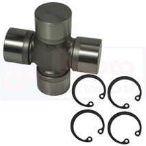 UNIVERSAL JOINT 27x70.9mm LUBRICATION FOR LIFE, Massey Ferguson, Transmission, Front axle 4WD, Cardan shaft, 3429436M1, , UNIVERSAL JOINT 27x70.9mm LUBRICATION FOR LIFE, 30/6403-182, 3429436M1, , 0.00 kg