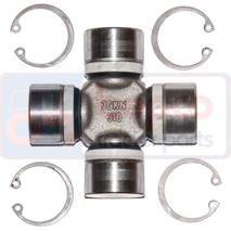 HALF SHAFT UNIVERSAL JOINT , Massey Ferguson, 3600 - 3670, Transmission, Front axle 4WD, Cardan shaft, 3428434M91, , HALF SHAFT UNIVERSAL JOINT , 30/6403-58, 3428434M91, , 0.97 kg