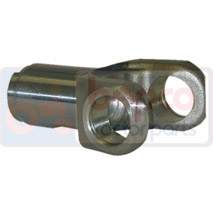 UNIVERSAL JOINT YOKE , John Deere, 50 - 1750V, Transmission, Front axle 4WD, Cardan shaft, 13427131, AL64254, , UNIVERSAL JOINT YOKE , 26/6405-1, 13427131, AL64254, , 0.75 kg