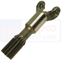 SHAFT , Massey Ferguson, Transmission, Front axle 4WD, Cardan shaft, 3789641M1, , SHAFT , 48/6405-194, 3789641M1, , 4.40 kg