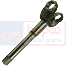 INNER SHAFT LH (SHORT), Case-IH, Transmisija, Priekšējais tilts 4WD, Tlta kardāna pārvads, 04346065, 3230388R1, , INNER SHAFT LH (SHORT), 25/6405-21, 04346065, 3230388R1, , 5.00 kg