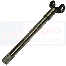 INNER SHAFT LH (SHORT), Case-IH, Transmisija, Priekšējais tilts 4WD, Tlta kardāna pārvads, 1975574C1, , INNER SHAFT LH (SHORT), 25/6405-29, 1975574C1, , 3.90 kg