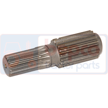 SUNGEAR SHAFT, Case-IH, Transmisija, Priekšējais tilts 4WD, Planetārais mehānisms, satāvdaļas, 5214359, 81435C1, , SUNGEAR SHAFT, 72/6406-37, 5214359, 81435C1, , 0.00 kg