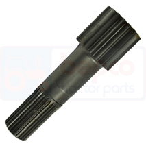 SUNGEAR SHAFT , John Deere, Transmission, Front axle 4WD, Gear reducer, L110738, , SUNGEAR SHAFT , 72/6406-48, L110738, , 1.70 kg