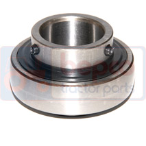 PROP SHFT SUP BEARIN , Massey Ferguson, 3600 - 3650 S/F/GE, Transmission, Front axle 4WD, Driving sleeve, 3386985M1, B64182, , PROP SHFT SUP BEARIN , 30/6418-2, 3386985M1, B64182, , 0.45 kg