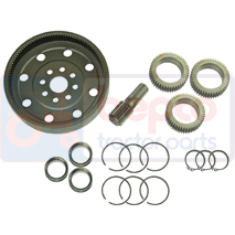 ZF FRONT AXLE KIT, Case-IH, Transmisija, Priekšējais tilts 4WD, Planetārais mehānisms, satāvdaļas, , ZF FRONT AXLE KIT, 72/6428-1KT, , 0.00 kg