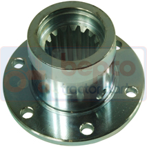 SLEEVE COUPLING , Deutz, DX3 SC - DX3.50SC, Transmission, Front axle 4WD, Driving sleeve, 04342677, , SLEEVE COUPLING , 21/6492-25, 04342677, , 0.96 kg