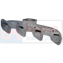 EXHAUST MANIFOLD , Case-IH, 44 - 844XL, Inlet and exhaust, Exhaust, Exhaust manifold, 3058003R1, 3058003R12, , EXHAUST MANIFOLD , 25/65-10, 3058003R1, 3058003R12, , 5.35 kg