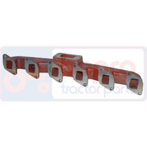 EXHAUST MANIFOLD , Case-IH, 56 - 956XL, Inlet and exhaust, Exhaust, Exhaust manifold, 3138941R11, , EXHAUST MANIFOLD , 25/65-26, 3138941R11, , 9.00 kg