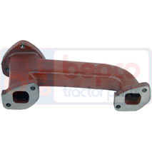 EXHAUST MANIFOLD , Massey Ferguson, 100 - 152S, Inlet and exhaust, Exhaust, Exhaust manifold, 37781571, 740221M1, , EXHAUST MANIFOLD , 30/65-3, 37781571, 740221M1, , 3.30 kg