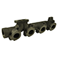 EXHAUST MANIFOLD FRONT , New Holland, TS Brasil - TS120 (Brasil), Inlet and exhaust, Exhaust, Exhaust manifold