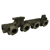 EXHAUST MANIFOLD FRONT , New Holland, Inlet and exhaust, Exhaust, Exhaust manifold, 83999286, 87800549, E9NN9430CA, , EXHAUST MANIFOLD FRONT , 54/65-57, 83999286, 87800549, E9NN9430CA, , 9.45 kg