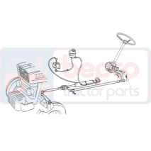 STEERING KIT , Deutz, 07 - 4007U, Steering, Power steering - Kit and  Components, Power steering - Kit and components, , STEERING KIT , 21/6500-112, , 24.30 kg