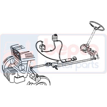 POWER STEERING KITS, David Brown, Stūres sistēma, Stūres pastiprinātājs - komplekts, Stūres pastiprinātājs - komplekts, , POWER STEERING KITS, 20/6500-98, , 27.65 kg