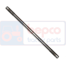 SHAFT, Fiat, 76 - 60-76FDT, Aizmugurējā uzkare, Uzkares mehānisms, Apakšējā ass, gultņi, bukses, 5116243, , SHAFT, 23/6678-7, 5116243, , 2.22 kg