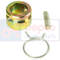 SET , John Deere, 50 - 2650CS, Linkage and lifting, Lifting drive, Lowerlink sensing shaft, bush and bearing, L26936, L41788, , SET , 26/6683-1, L26936, L41788, , 0.17 kg