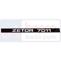 AUTOCOLLANT ZETOR 7011 , Zetor, Body parts, cab accessories, seats, Body parts, Decal and emblem, 69115373, , AUTOCOLLANT ZETOR 7011 , 37/69115373, 69115373, , 0.02 kg