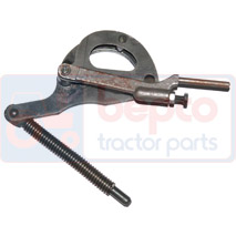 LINK ASSY,DRAFT , Massey Ferguson, 200 - 240S, Linkage and lifting, Lifting drive, Lift shaft parts, 1660324M91, 886048M92, 898122M91, , LINK ASSY,DRAFT , 30/696-1, 1660324M91, 886048M92, 898122M91, , 0.63 kg