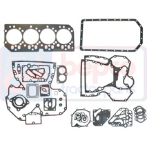 FULL GASKET SET , John Deere, Engine and components, Gasket, Full gasket set, AR100418, AR68316, AR97176, RE16934, RE38599, RE501586, RE525071, , FULL GASKET SET , 26/70-150, AR100418, AR68316, AR97176, RE16934, RE38599, RE501586, RE525071, , 0.40 kg