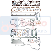 FULL GASKET SET , John Deere, 50 - 4650, Engine and components, Gasket, Full gasket set, AR72077, AR96201, AR98845, RE524404, RG27877, , FULL GASKET SET , 26/70-155, AR72077, AR96201, AR98845, RE524404, RG27877, , 1.50 kg